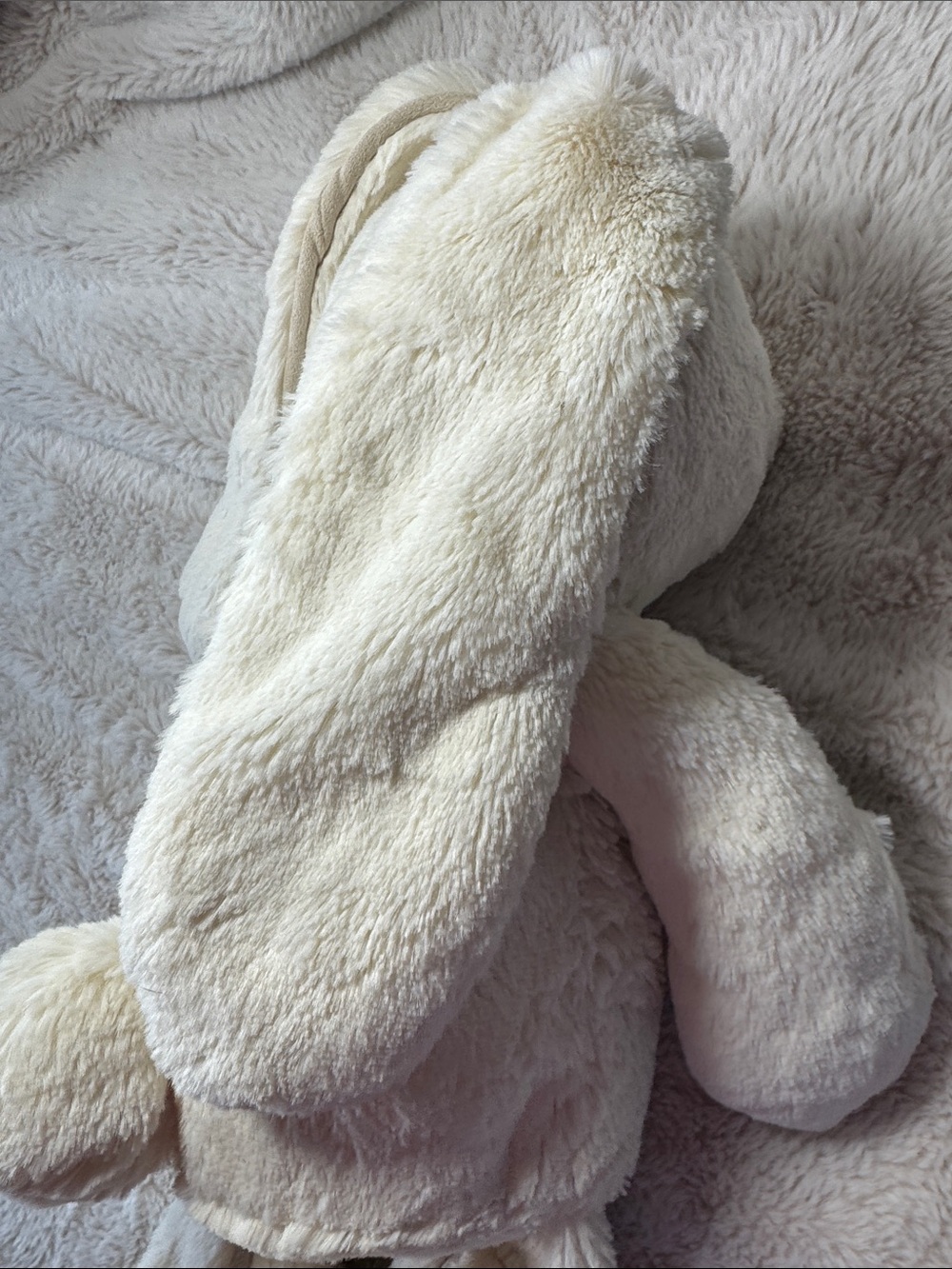 Jellycat Bashful Cream Piper Bunny Rabbit Plush Stuffed Animal Medium - Picture 10 of 10